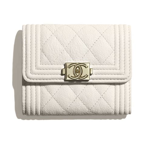 wallet chanel small|Chanel small flap wallet white.